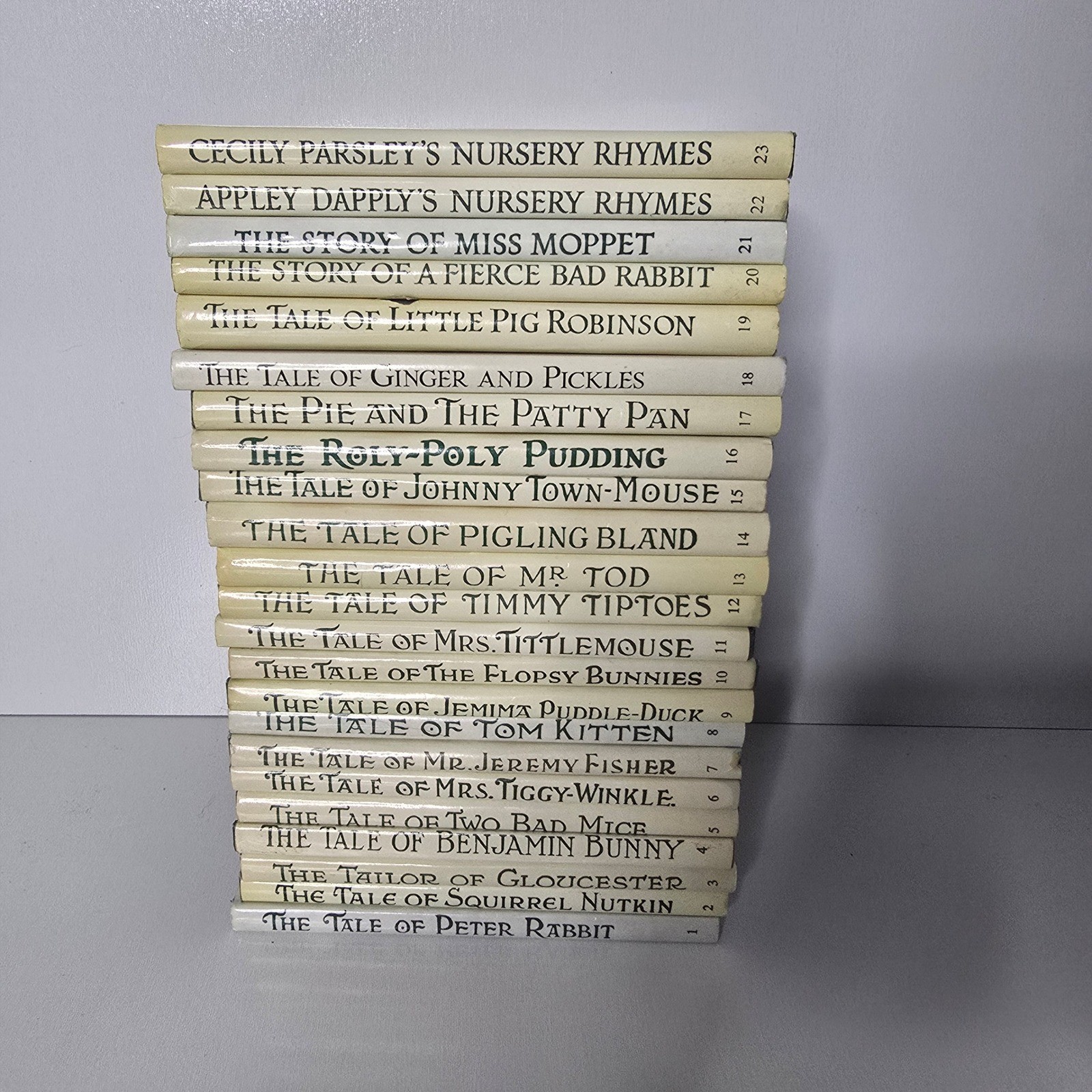 Beatrix Potter The Original Peter Rabbit Books Complete Set 1-23 Frederick Warne
