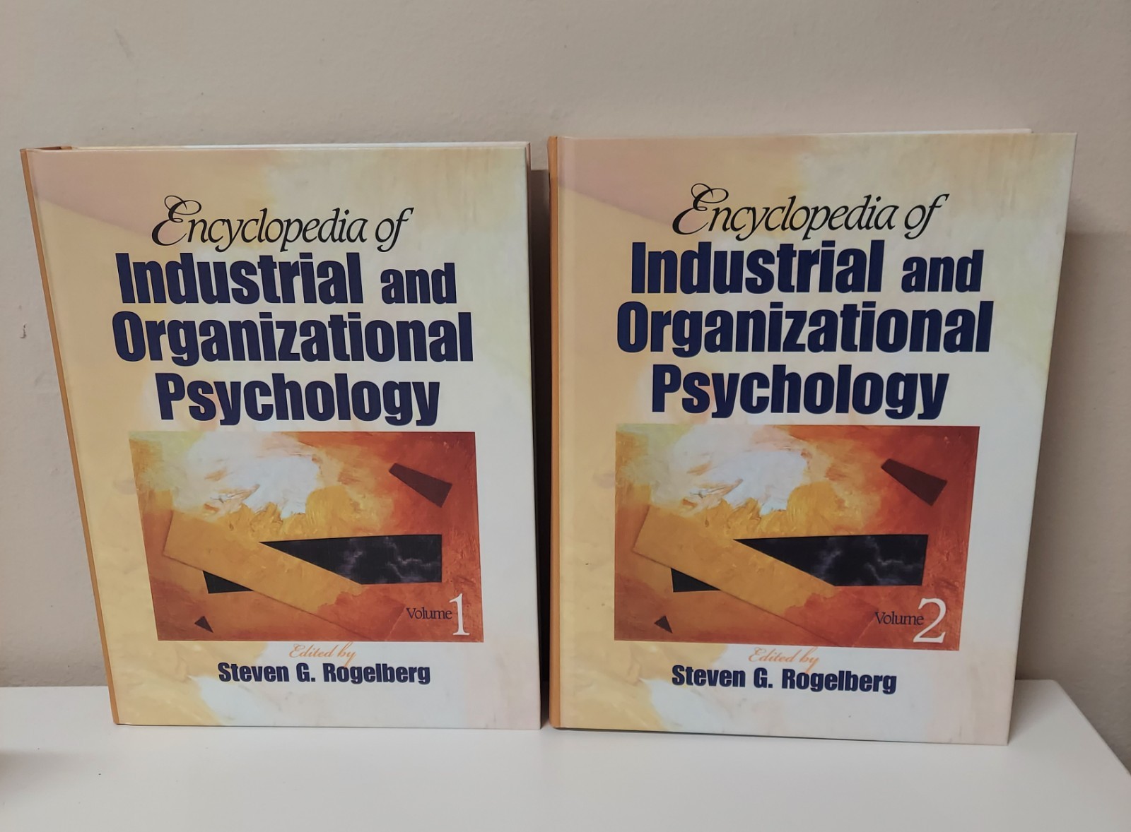 ? Like New – Encyclopedia of Industrial and Organizational Psychology Vol 1 & 2