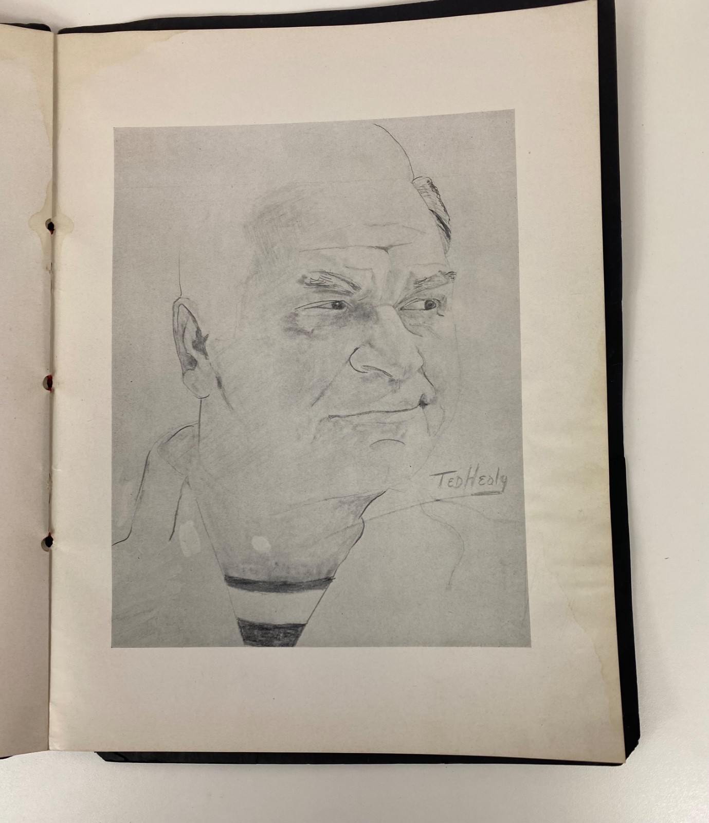 VTG Caricatures By Ted Healy Soft Cover Sketch Book 1930’s Memorabilia RARE