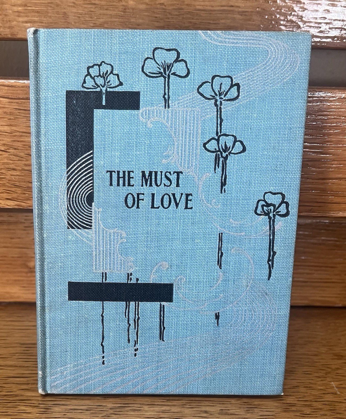 Antique Book THE MUST OF LOVE By David Cook 1897 Mini size 5.25 x 3.75” x .25”