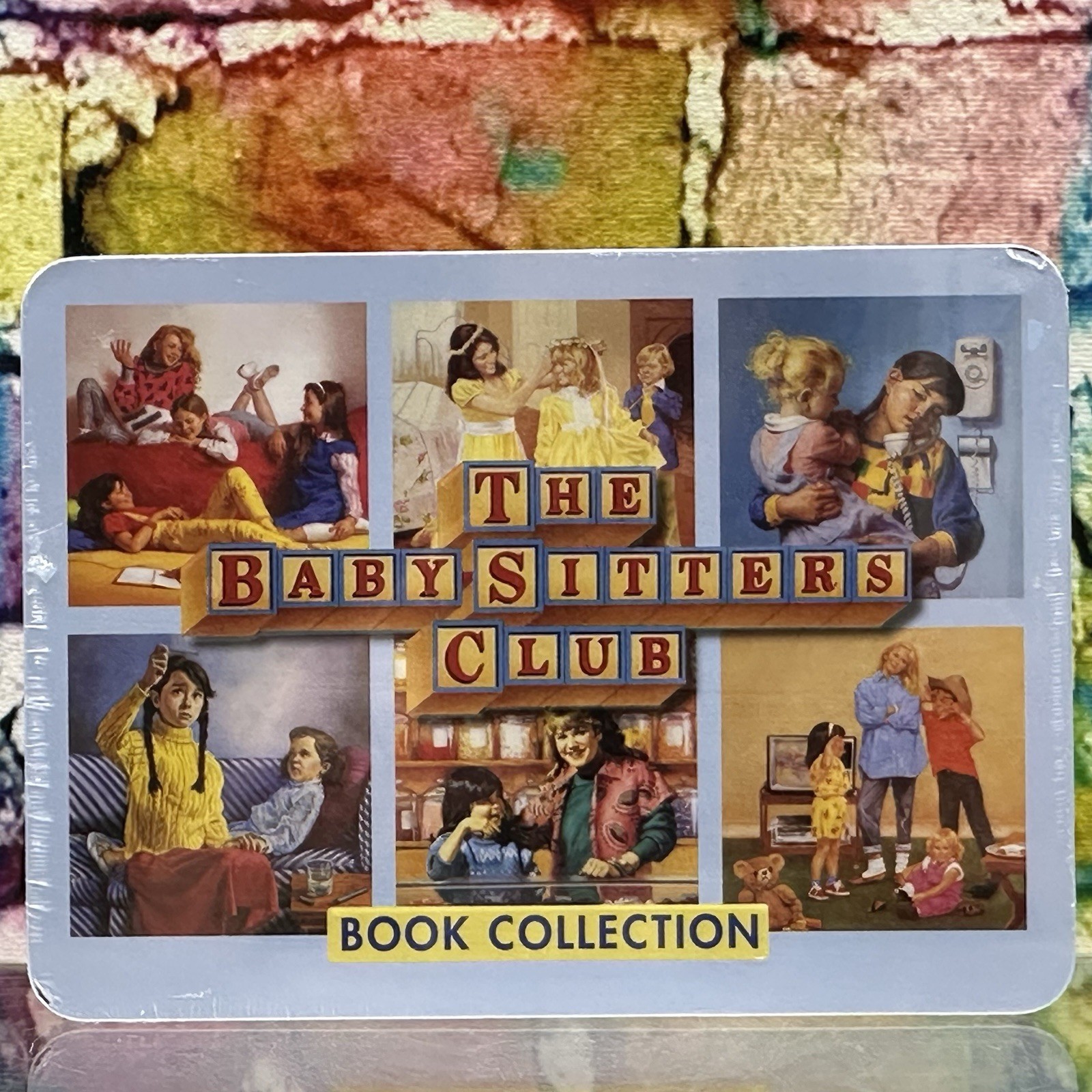 The Baby-Sitters Club Book Collection Retro Set by Ann M. Martin Tin Case NEW!