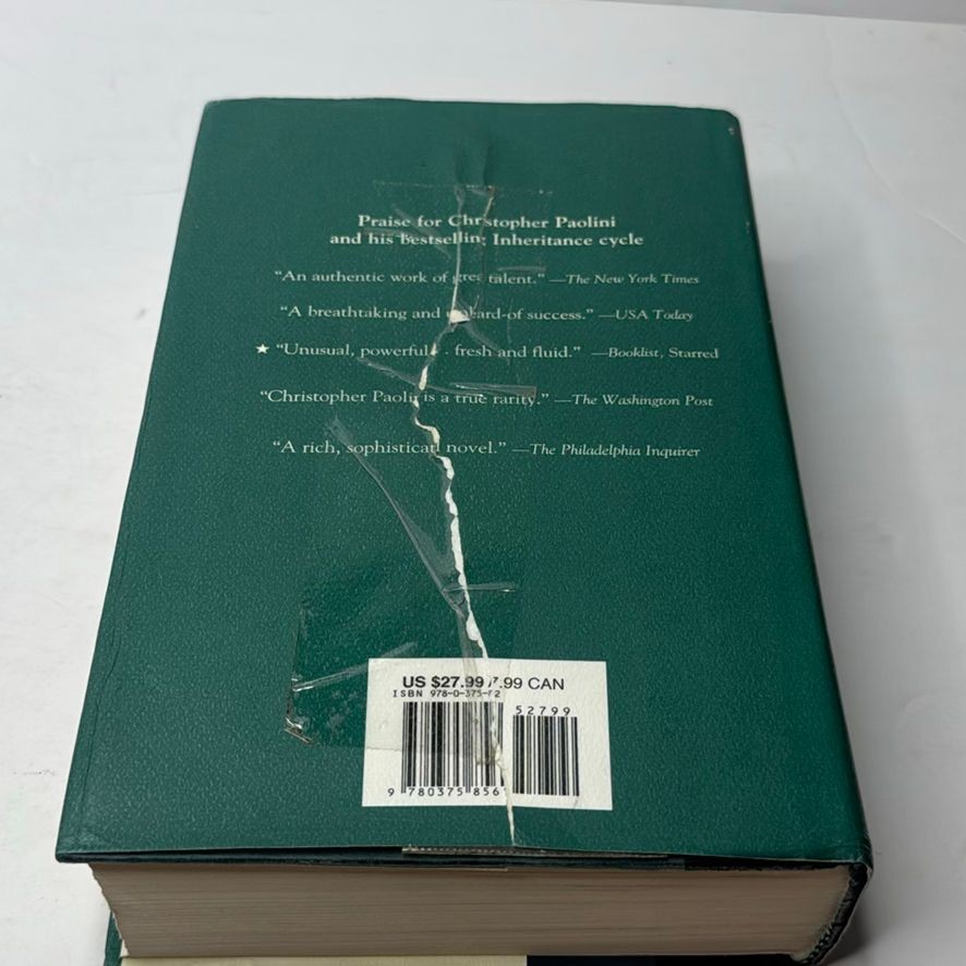 Alfred A. Knopf Inheritance Christopher Paolini Hardcover – Good