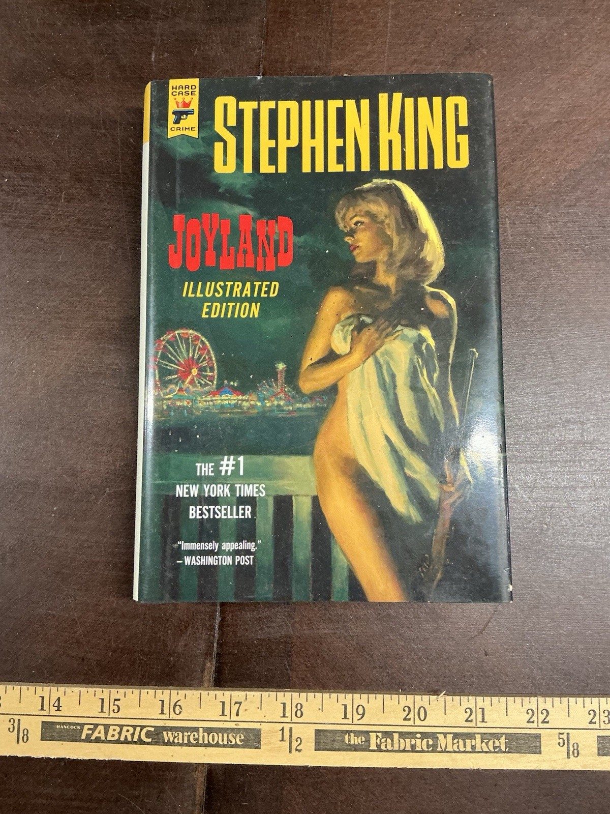 Joyland (Illustrated Edition) by Stephen King (2015, Hardcover)