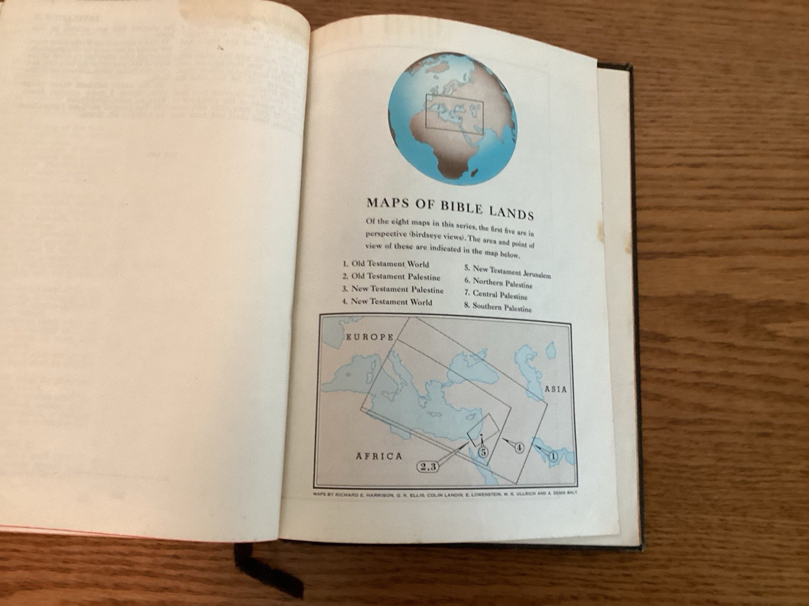 Holy Bible 1955 King James Version American Bible Society Vintage Book