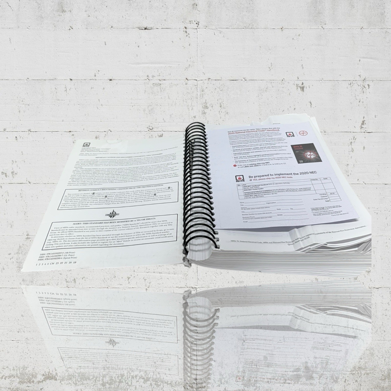 National Electrical Code 2020, Spiral Bound Version | NFPA 70 nec | 1st Edition