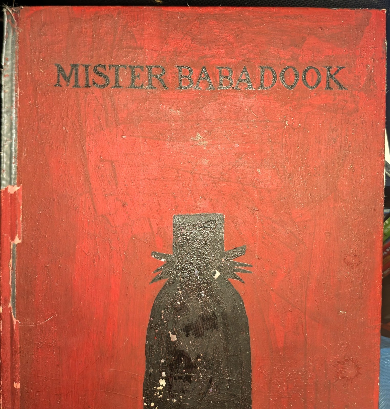 RARE Babadook Pop-up Book Hand Signed First Edition Mister Babadook