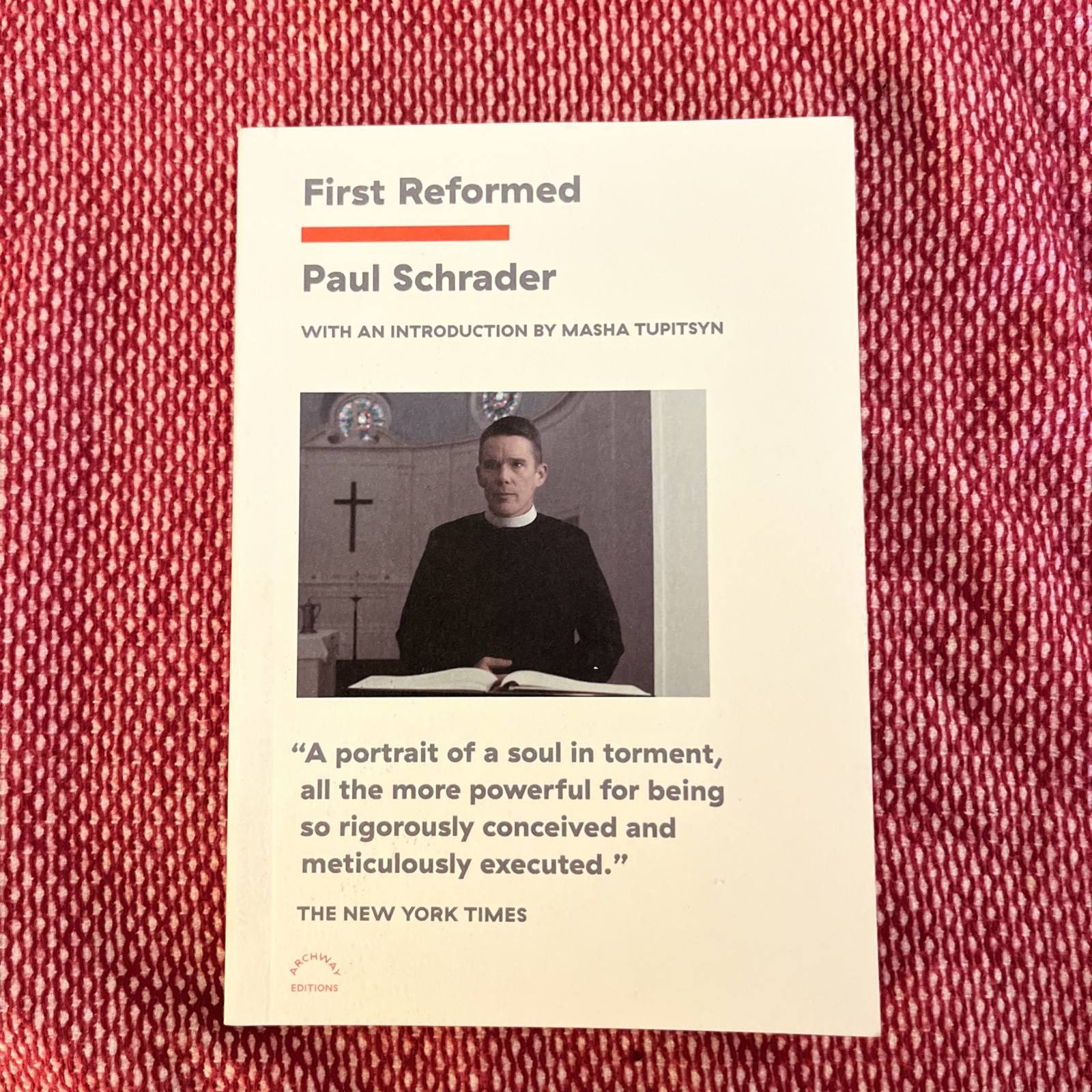 First Reformed by Paul Schrader: SIGNED