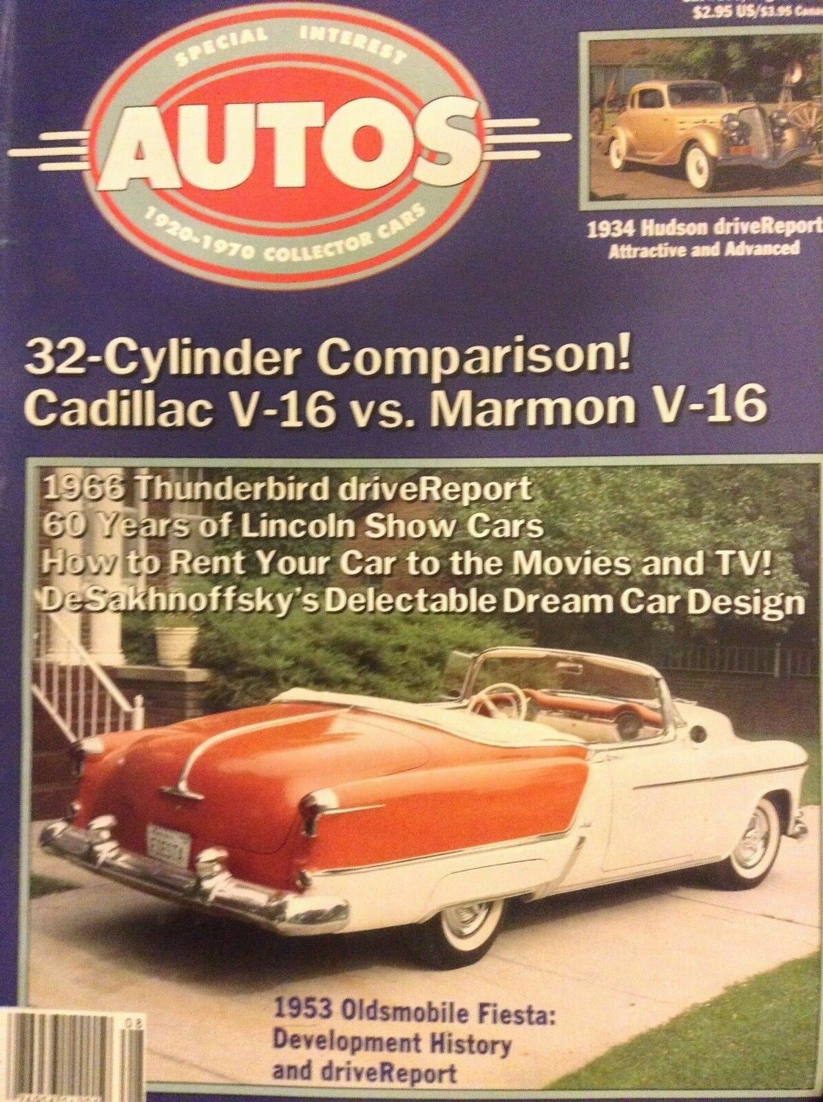 SPECIAL INTEREST AUTOS #106 AUGUST 1988, V16, OLDS FIESTA, LINCOLN, NEW / $5.99