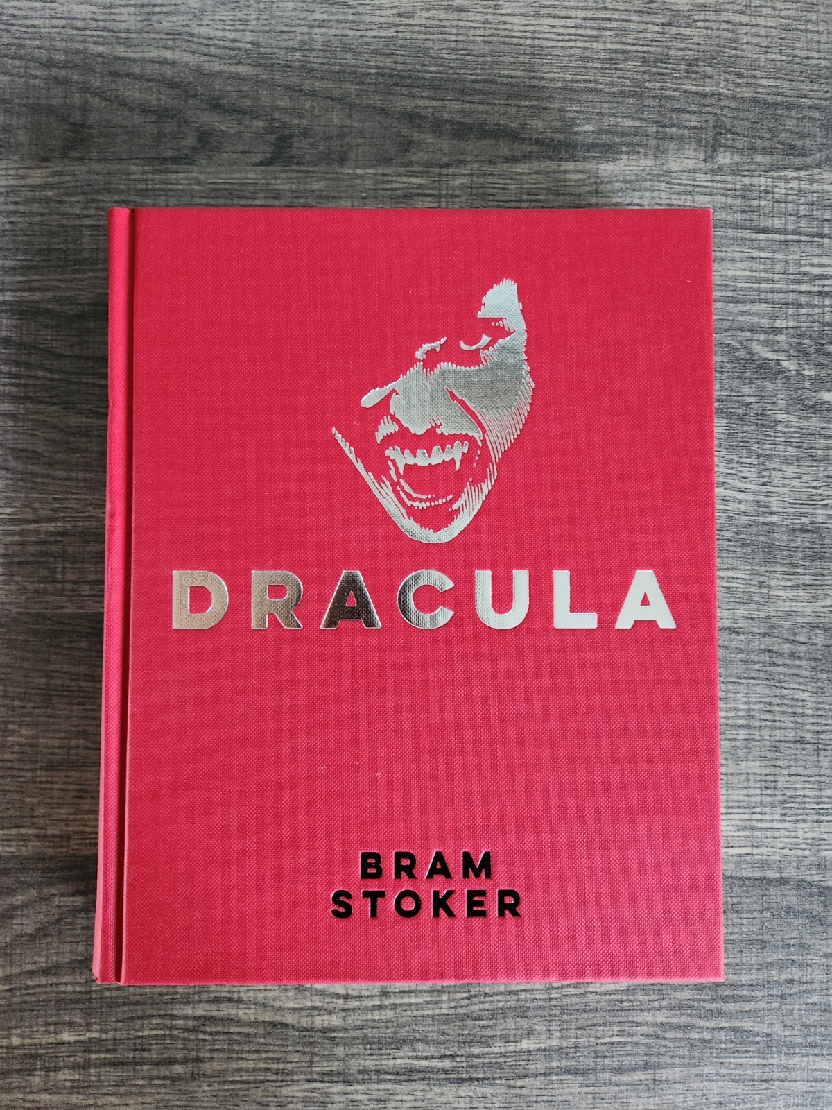 Dracula Bram Stoker Arcturus Hardcover Red Cloth Silver Foil Slipcase Gothic Art