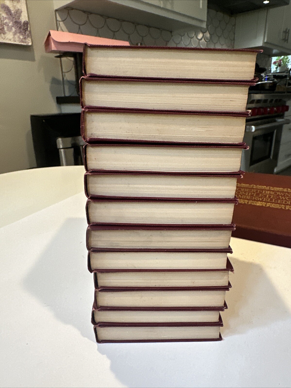 Robert Browning’s Complete Works ~ Camberwell Edition ~ 1898, Hardcover, Boxed