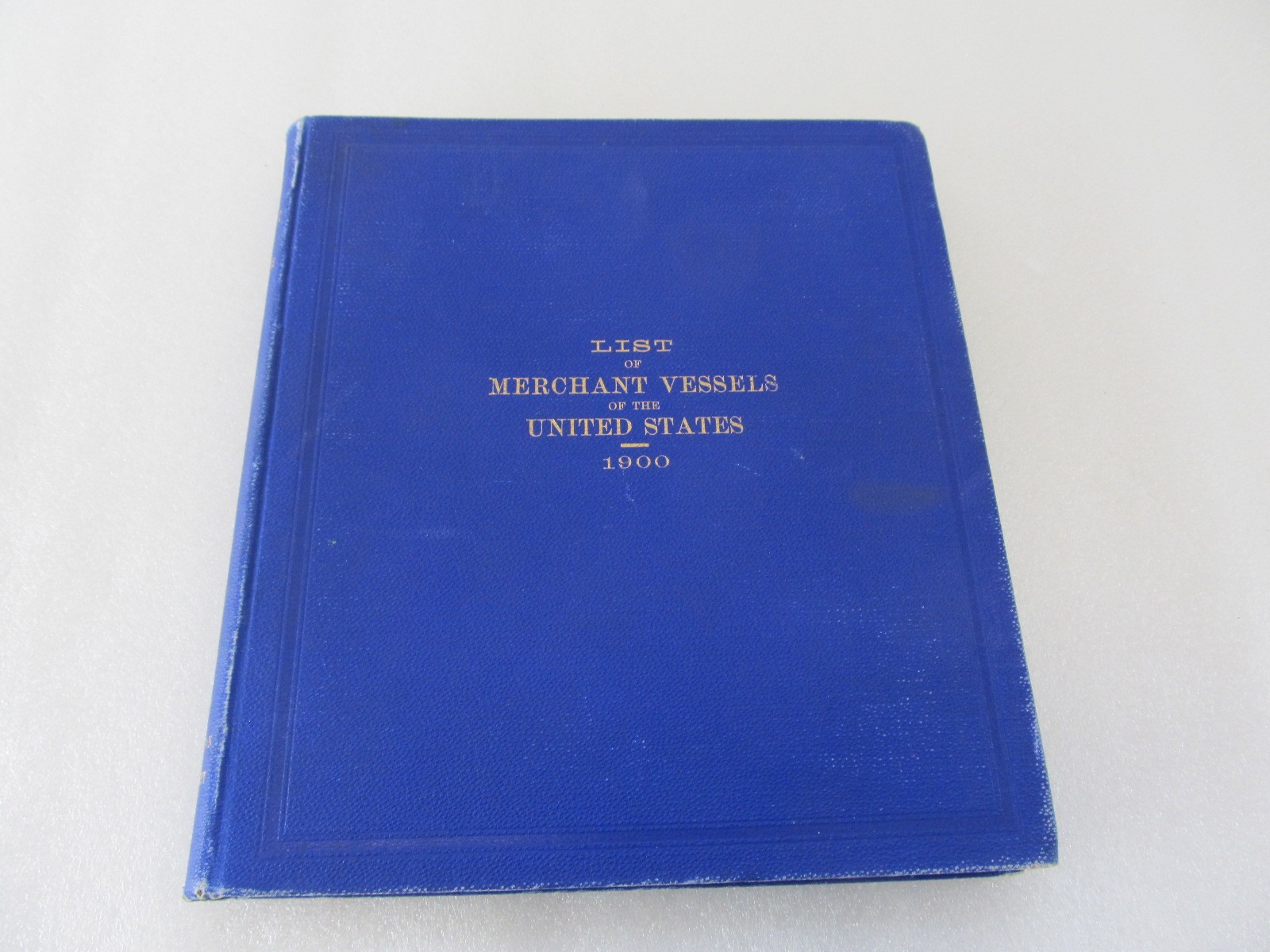 List Of Merchant Vessels Of The United States 1900