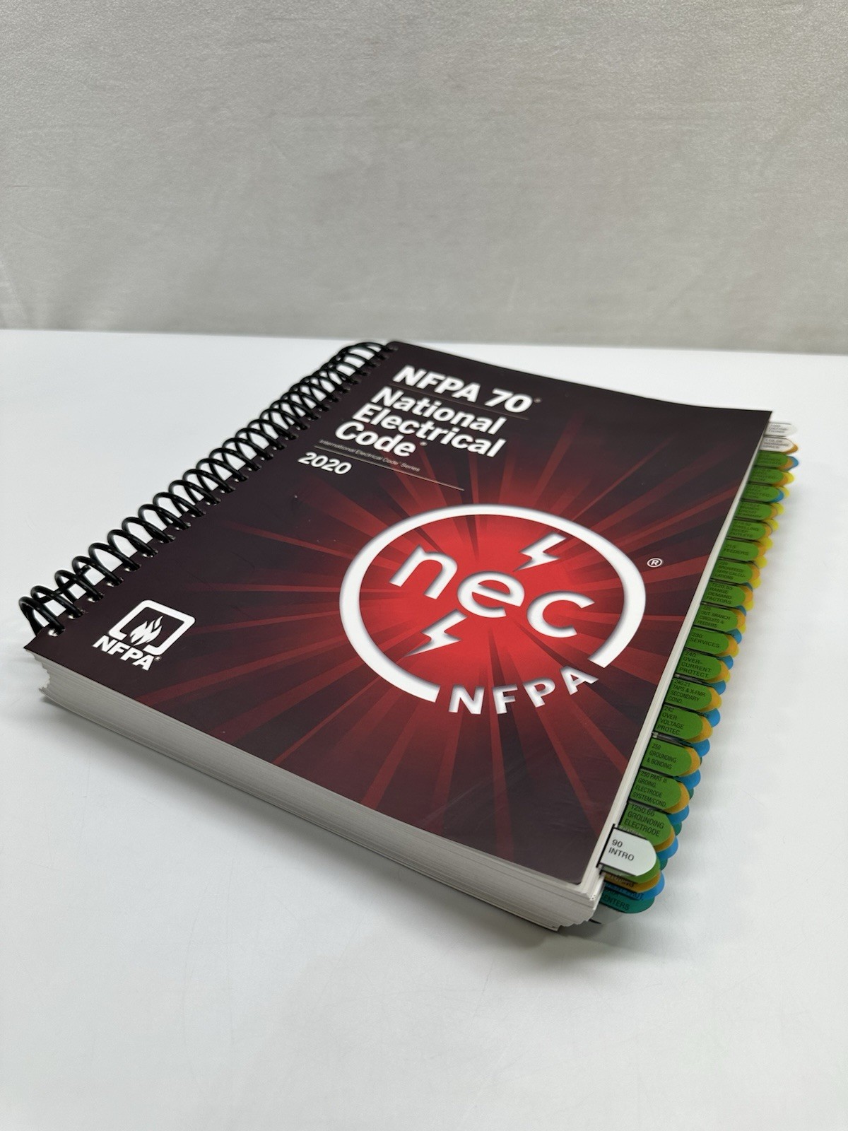 NEW NFPA 70, National Electrical Code 2020 Spiralbound Book Pretabbed Tabs NEC