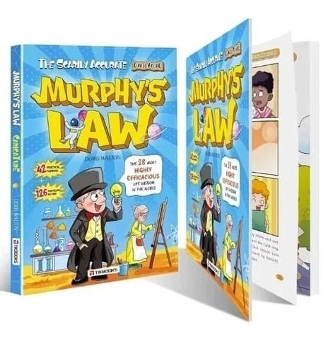 Murphy s Law Learning Book for Kids 8-12 with 128 Pages Paperback Illustrated