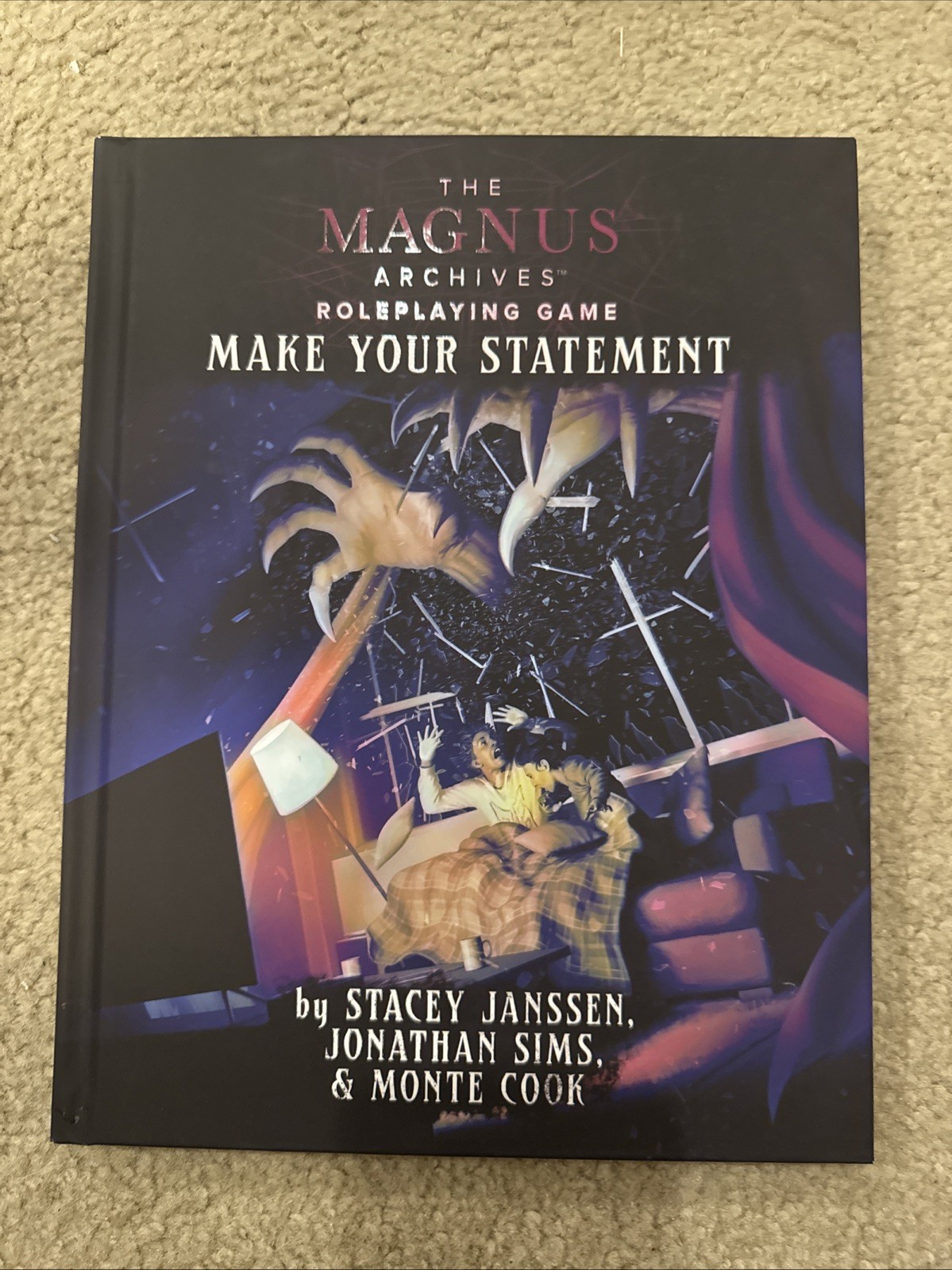 The Magnus Archives “Make Your Statement” RPG Hardcover Book