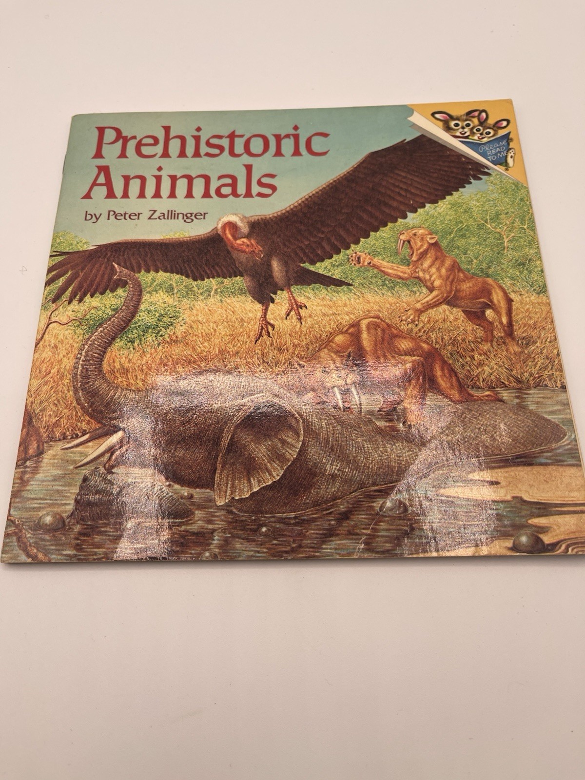 Peter Zallinger Prehistoric Animals Paperback Illustrated Picture Book Ages 4-8
