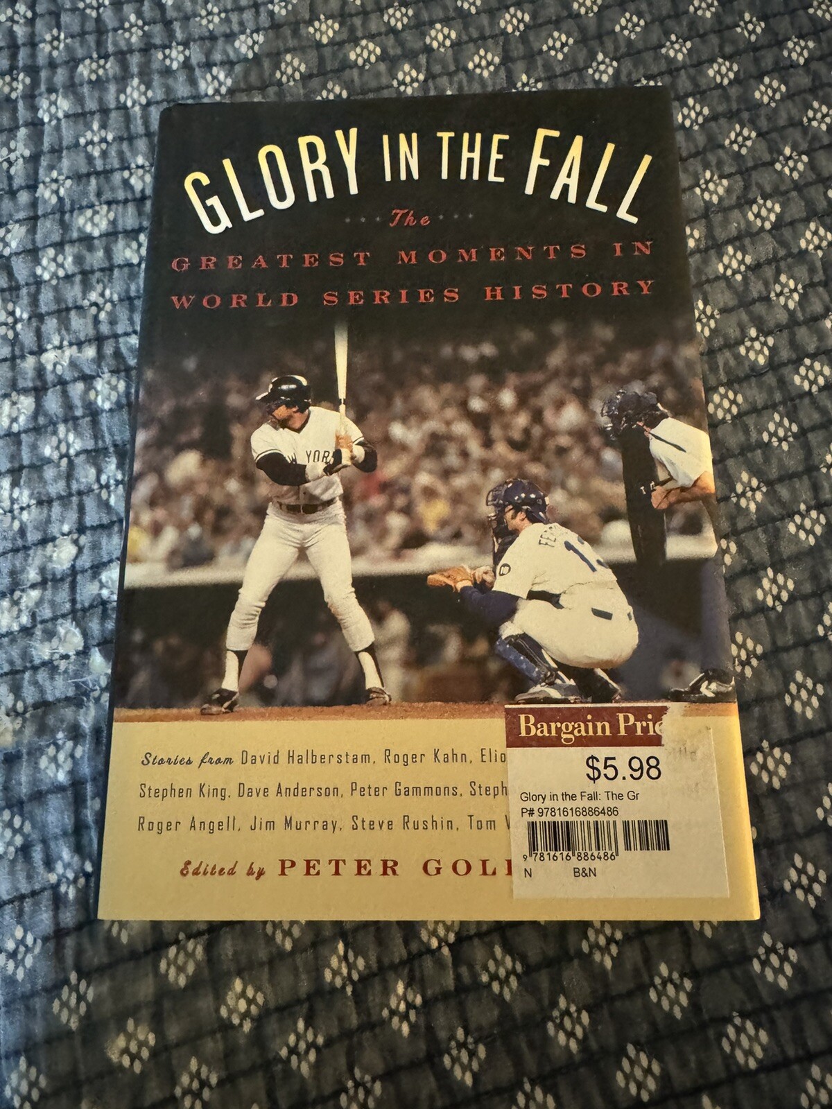GLORY IN THE FALL edited by Peter Golenbock NEW 406 Pages