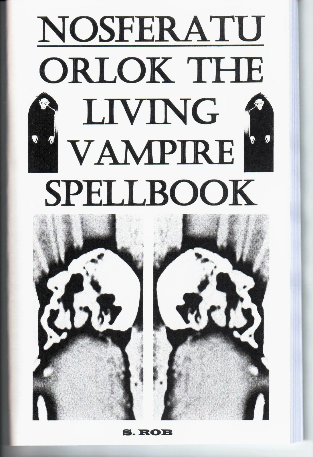 NOSFERATU: ORLOK THE LIVING VAMPIRE SPELLBOOK 72 page staple bound book dracula