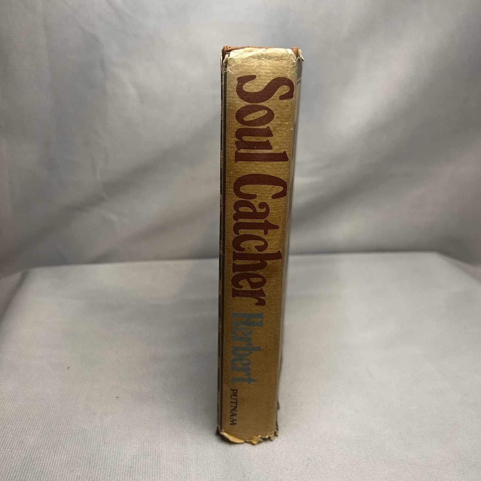 SOUL CATCHER Frank Herbert 1972 1st Ed HC/DJ G P Putnam’s Sons VNTG Sci-fi Read