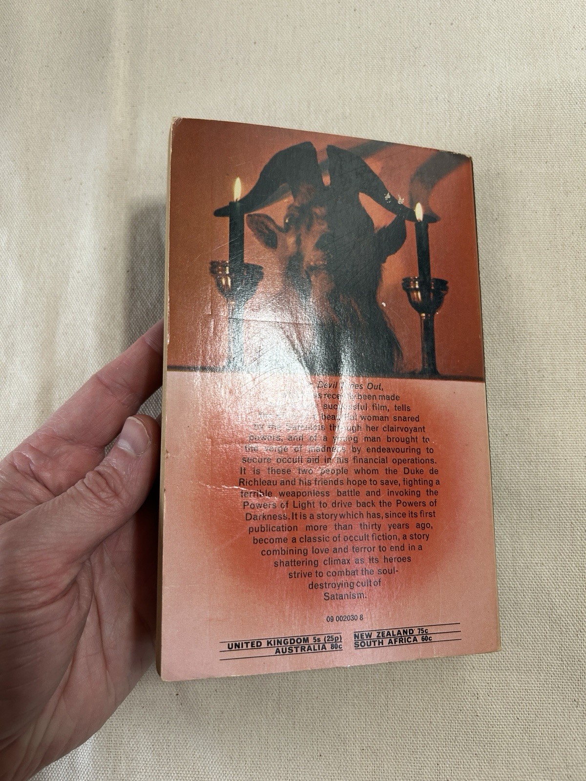 The Devil Rides Out, Dennis Wheatley UK Arrow PB Horror Occult