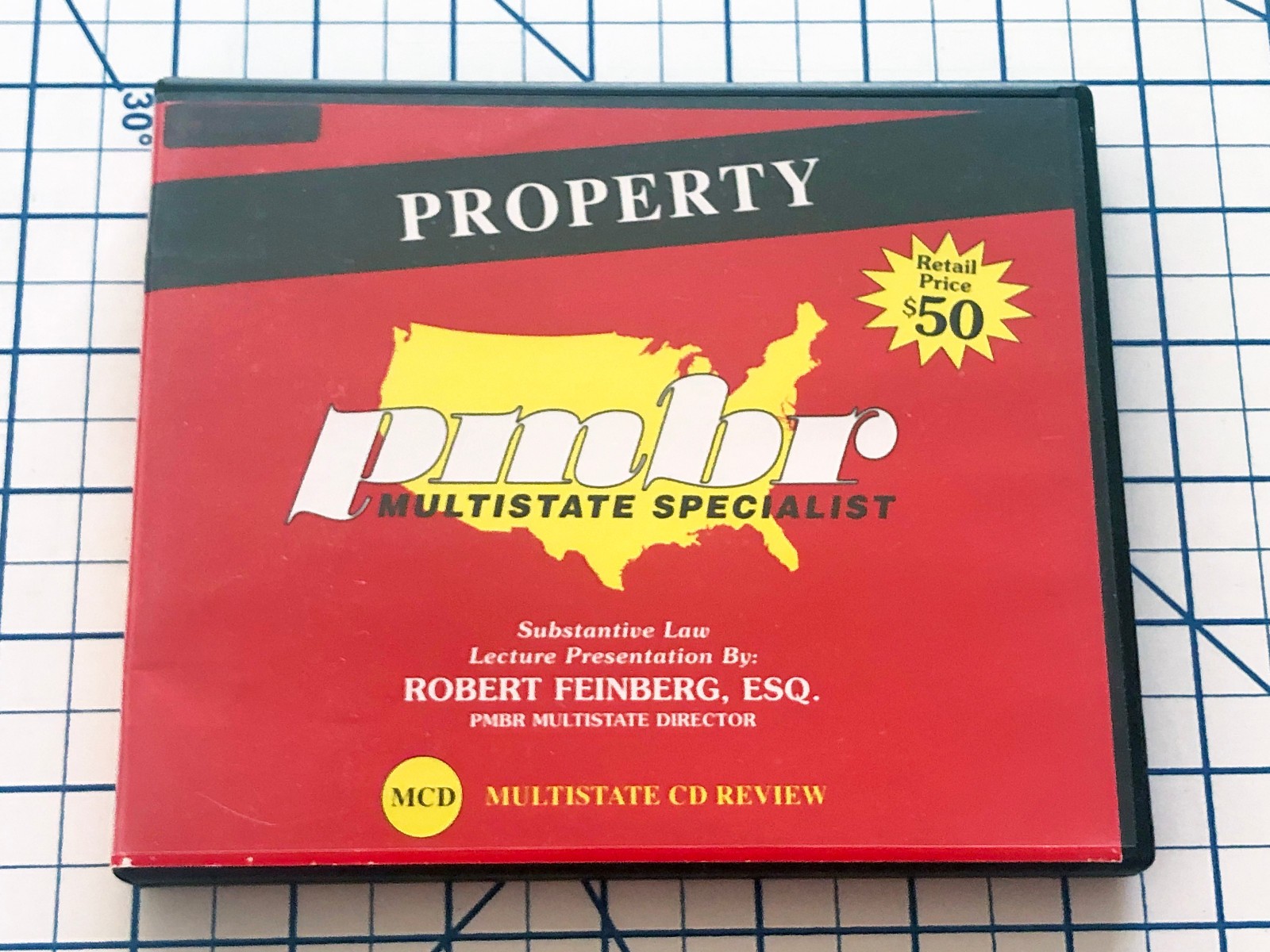 KAPLAN PMBR Multistate Bar Review on Property Audio 5 CD set