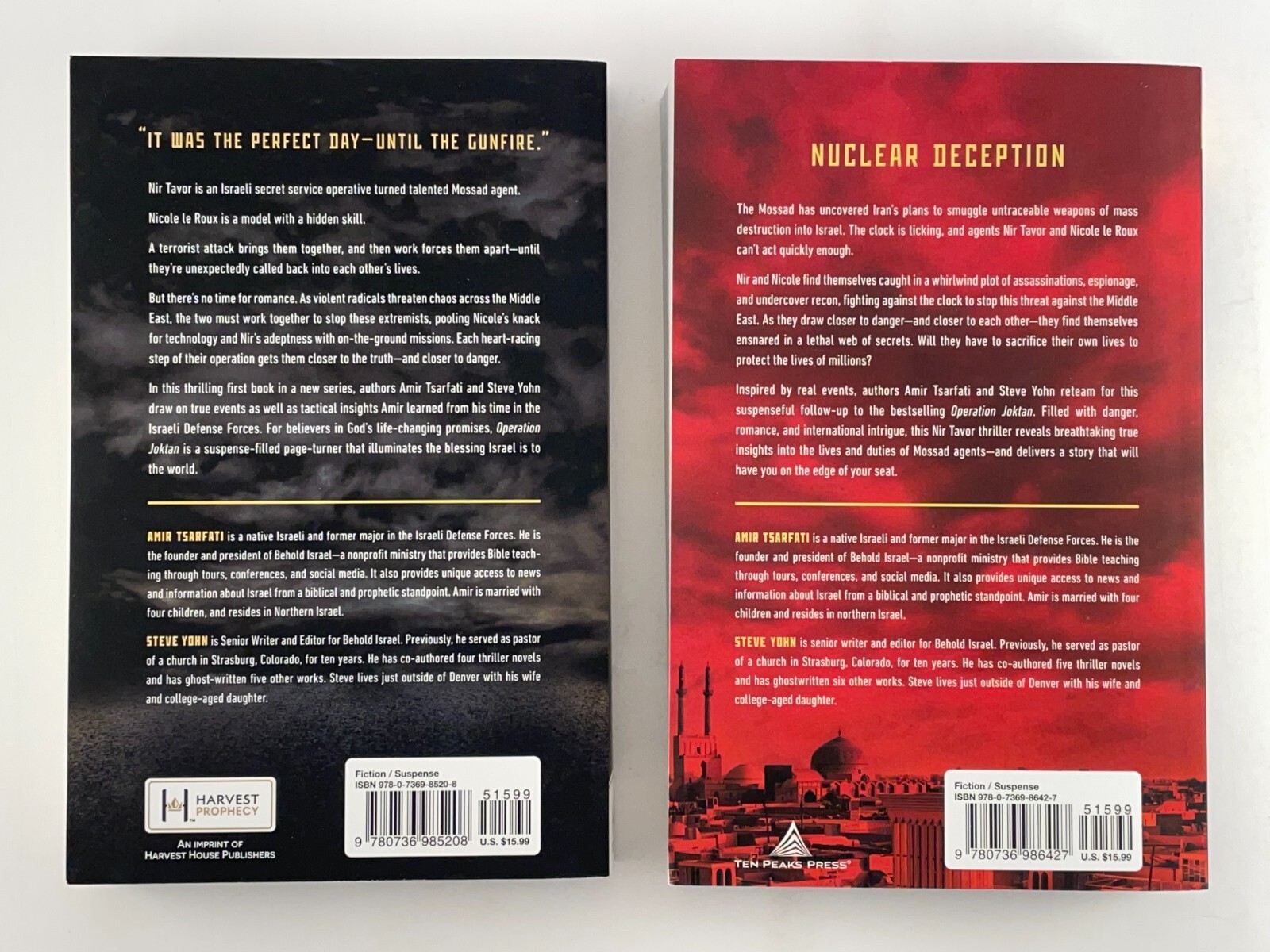 Operation Joktan & By Way Of Deception Amir Tsarfati Steve Yohn 2021 Paperback