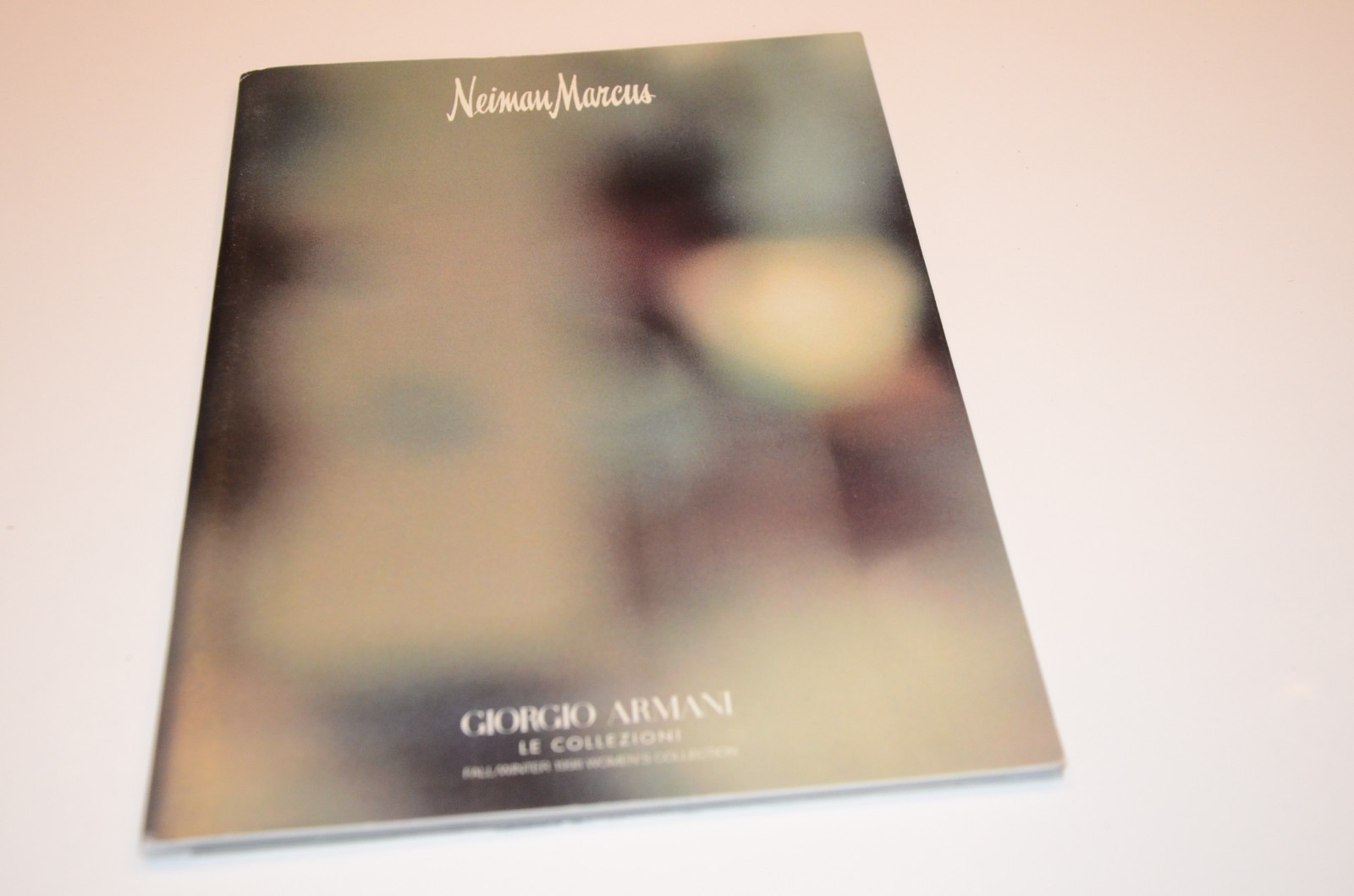 98 Giorgio Armani Neiman Marcus Fashion Catalog Look Book Le Collezioni Moss