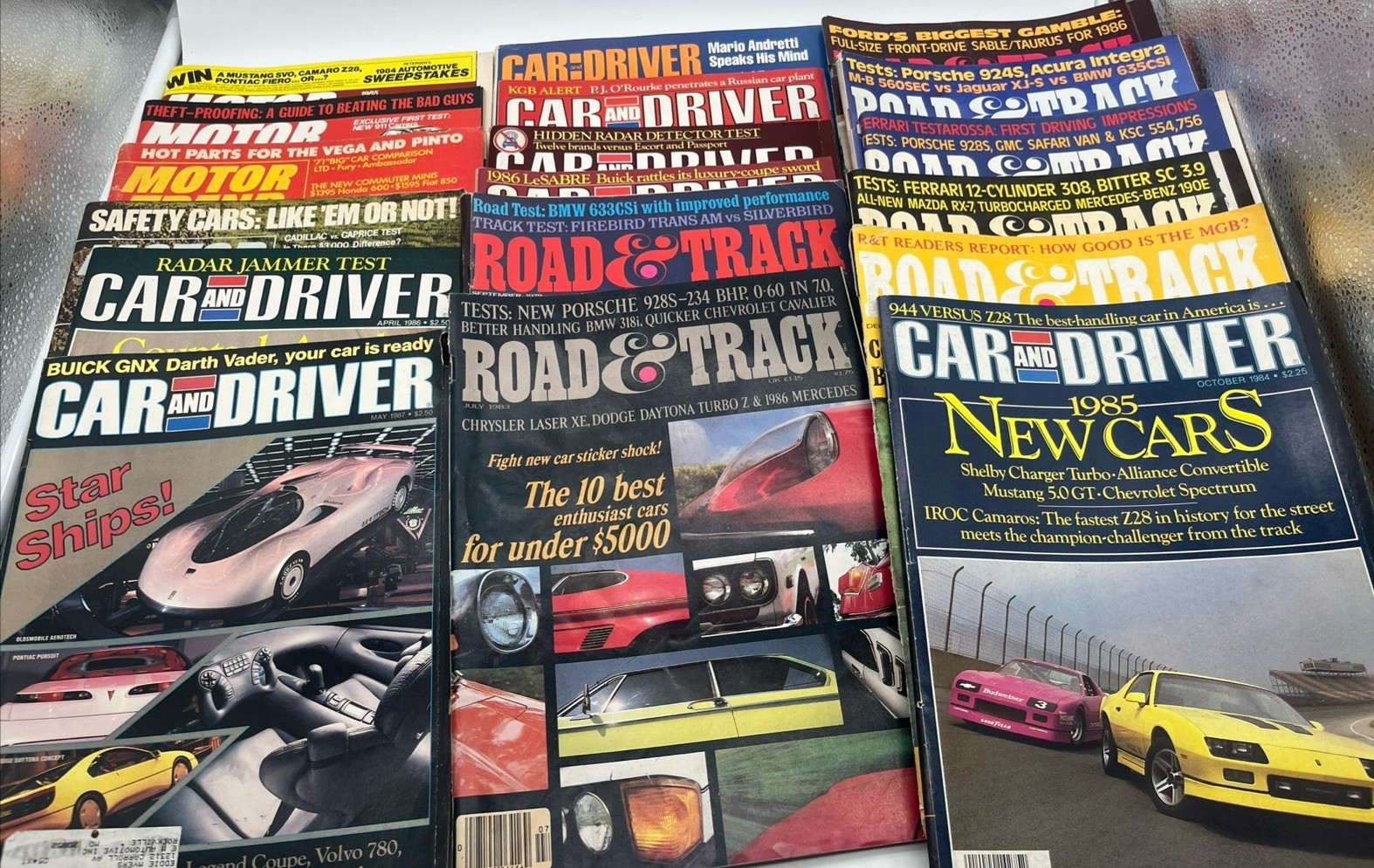 Huge Lot (127) Vintage 1950s-90s Car Racing Magazines Motor Craft Sports Drag