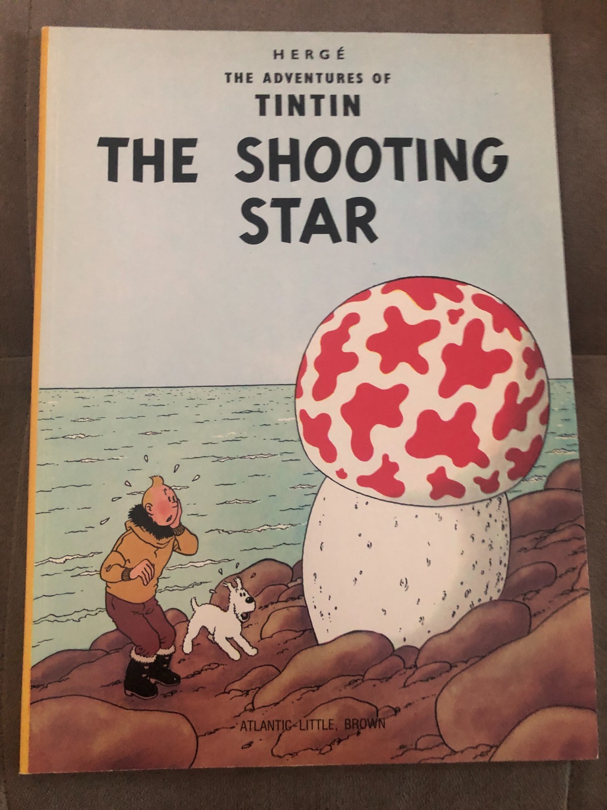 Herge ADVENTURES TINTIN “The Shooting Star” – softcover – 1978- 3rd printing