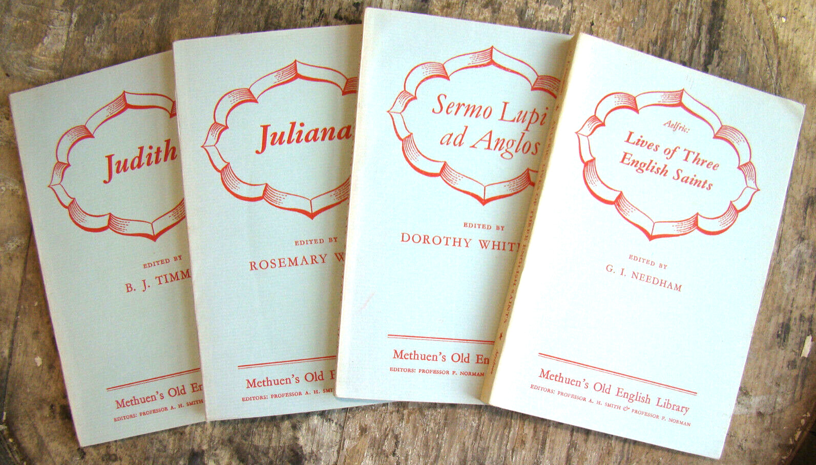Methuen’s Old English Library ~4 PB~ Judith Juliana Saints Anglos Saxon British