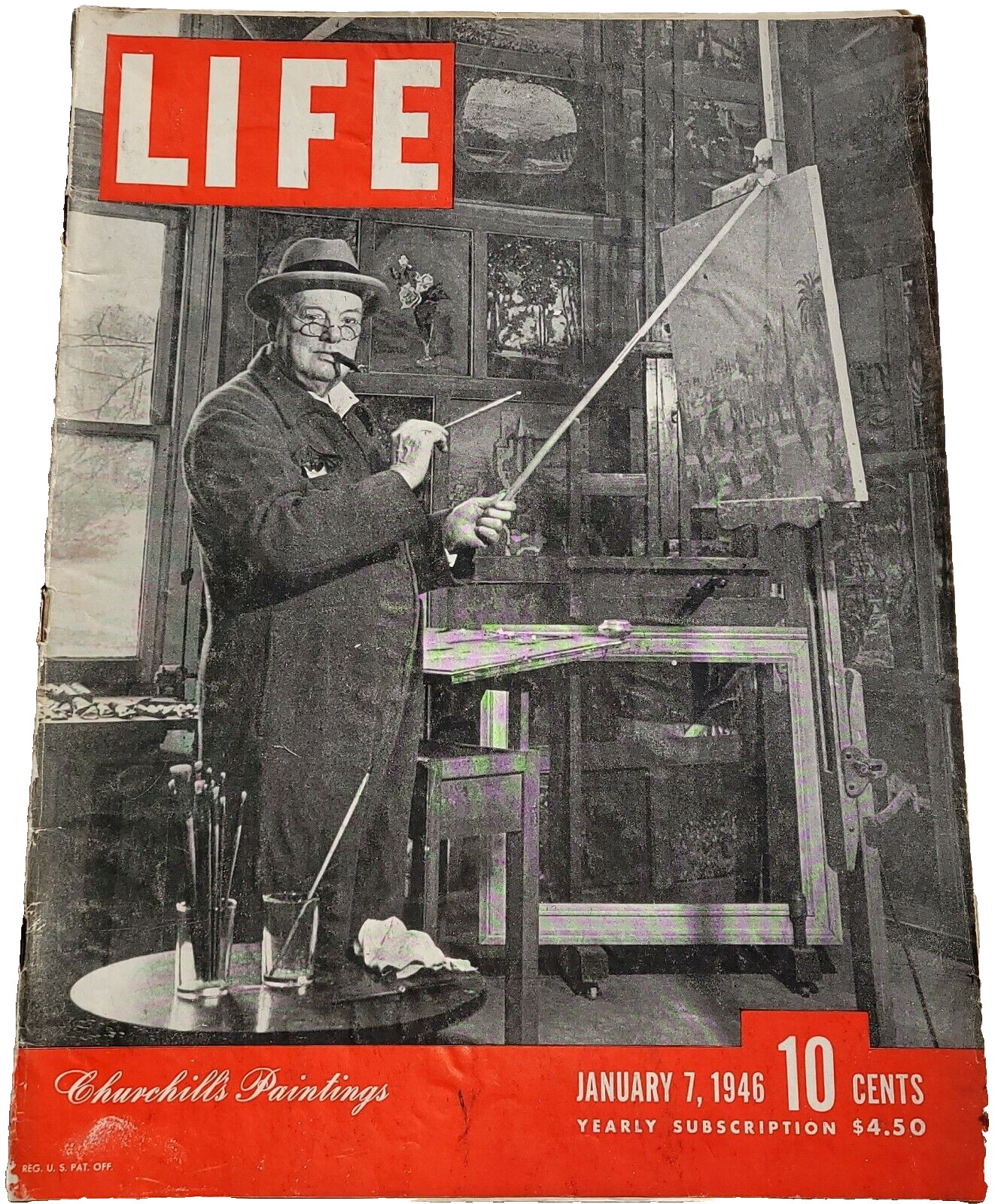 January 7, 1946 LIFE Magazine retro ads advertising 40s add FREE SHIP Jan 1 40s