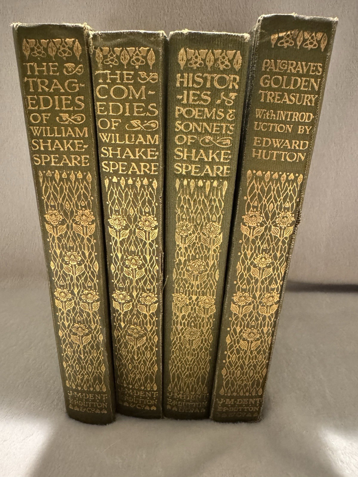 Vintage 1910 Editions Of J.M. Dent / E.P. Dutton editions