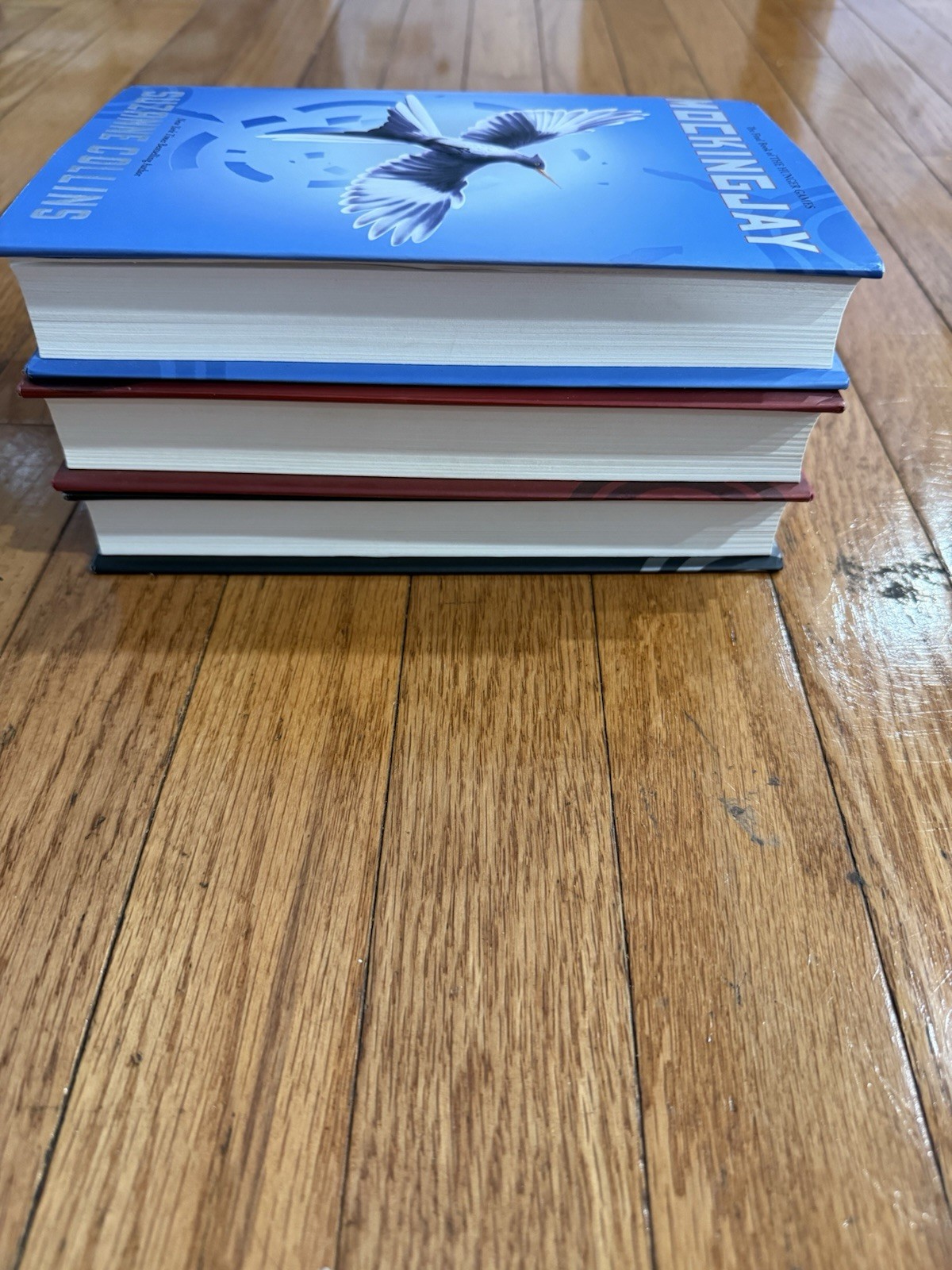 Hunger Games 3-Book Hardcover Set with DJ—first editions—VERY GOOD