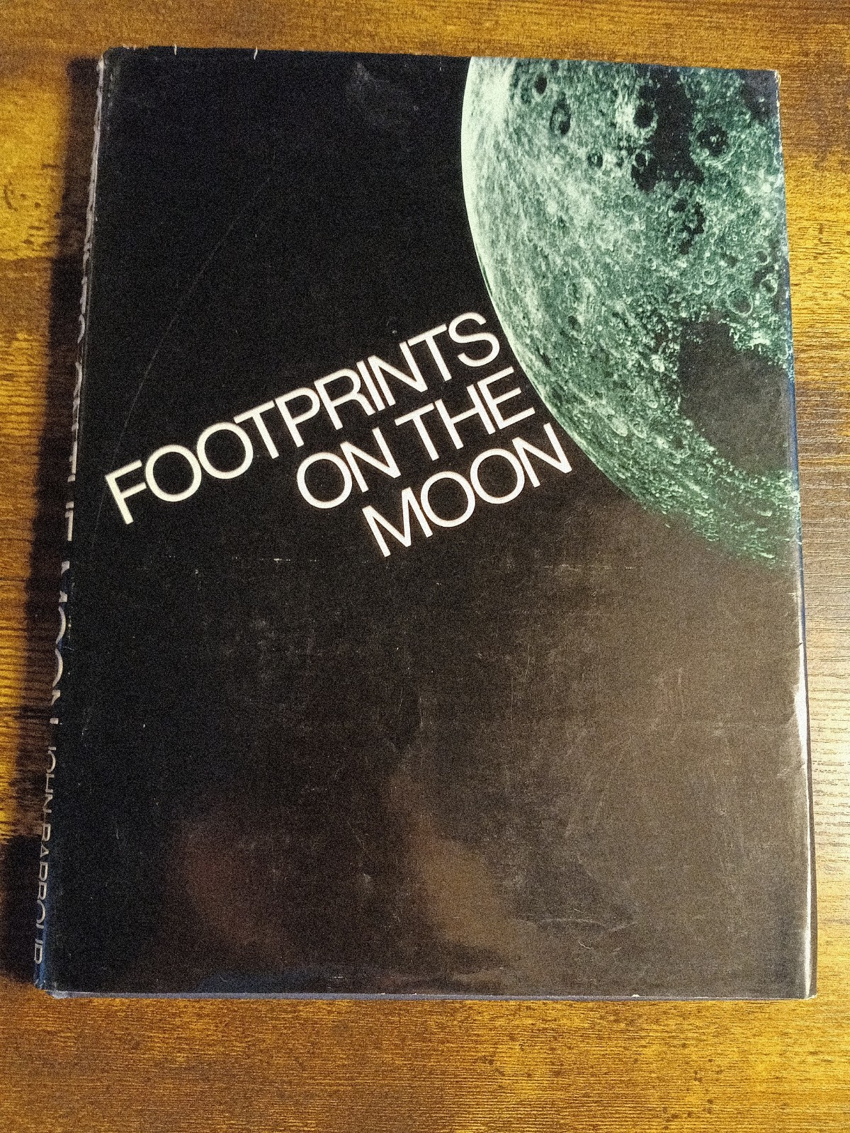 Vintage 1969 Footprints on the Moon First Edition Hardcover Space Exploration…