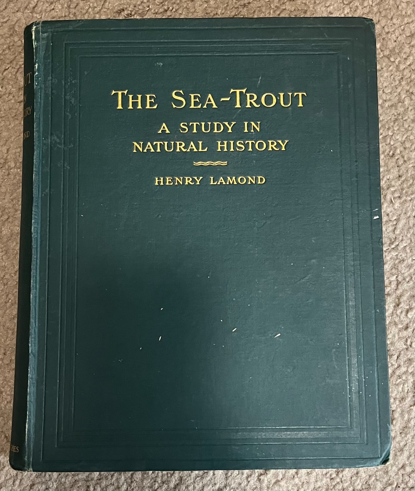 The Sea Trout Study in Natural History Henry Lamond 1916