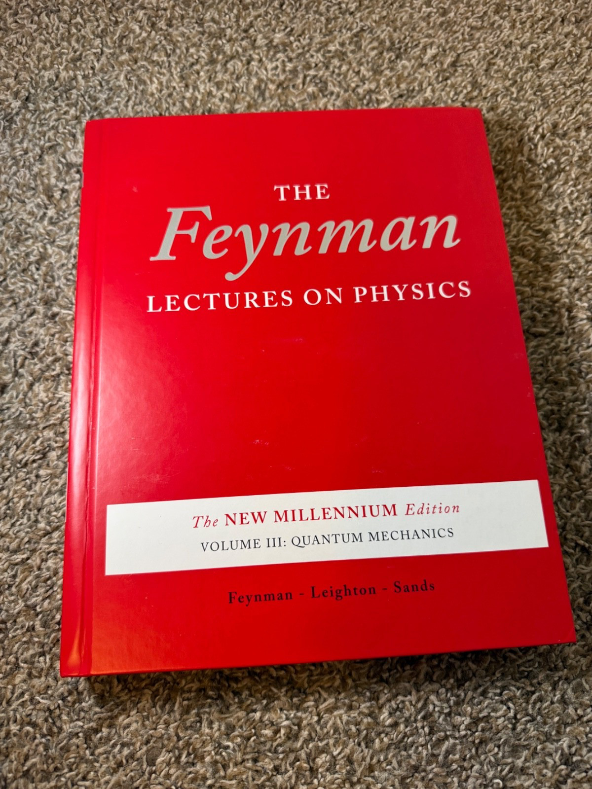 The Feynman Lectures on Physics – New Millennium Edition Complete 3 Volume Set