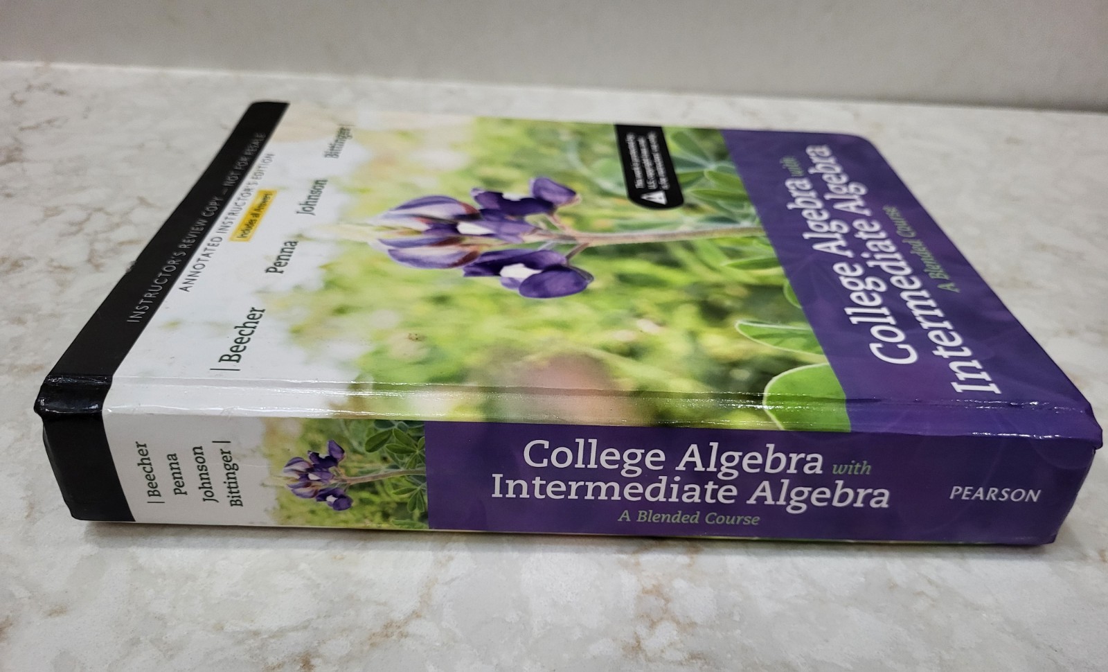 College Algebra with Intermediate Algebra A Blended Course INSTRUCTOR’S ED.
