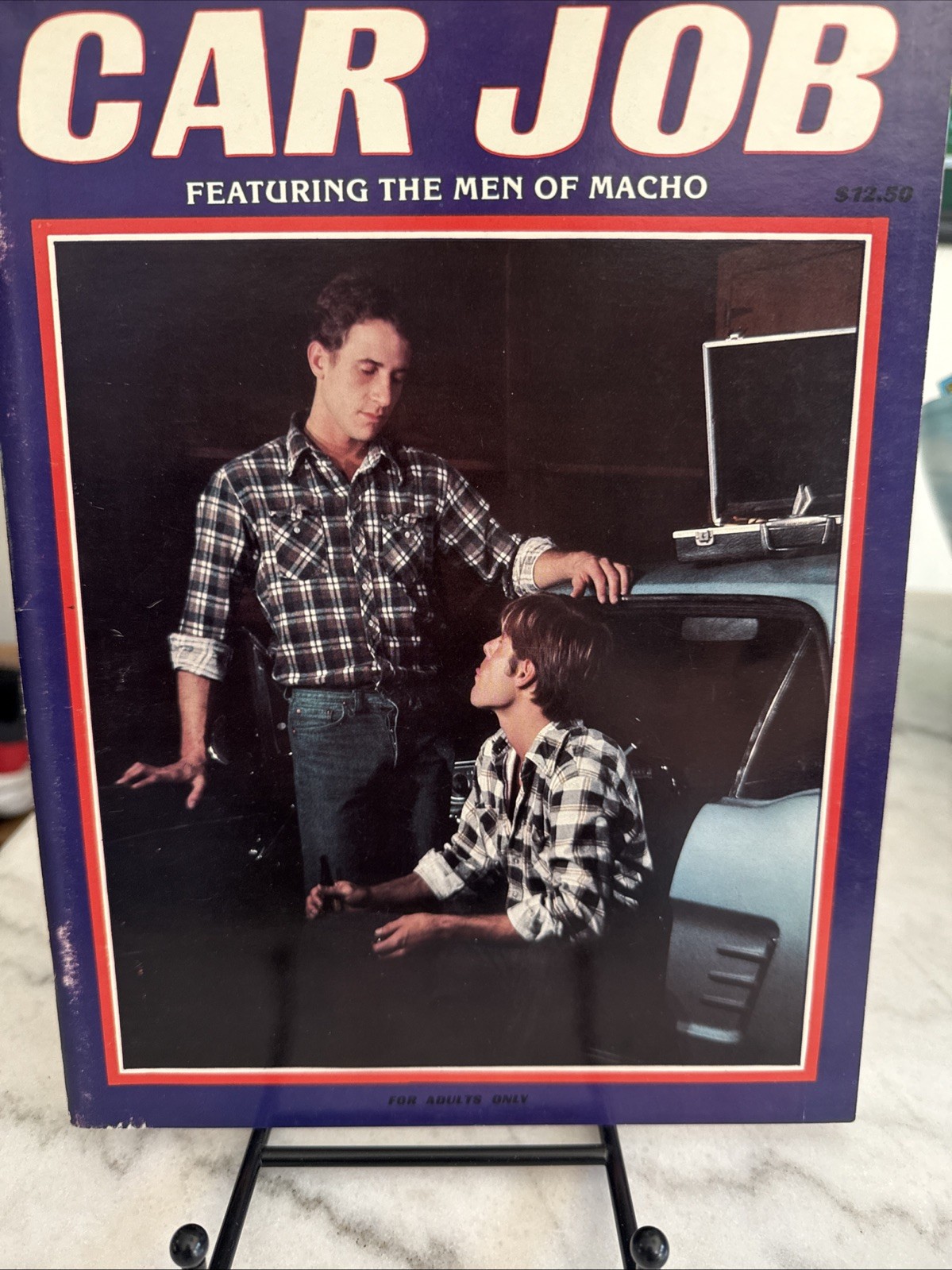 80s NOVA CAR JOB MEN OF MACHO Magazine – Gay Interest, Magazine Pinups
