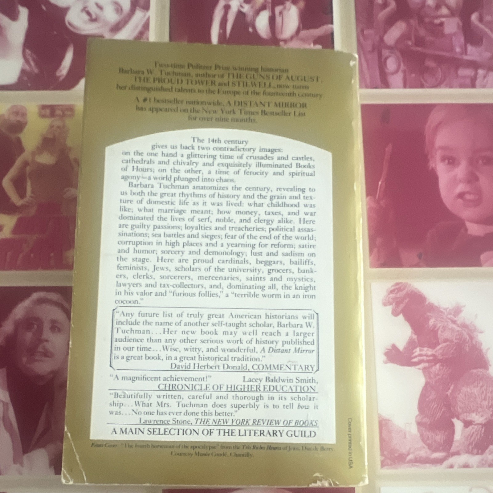 A Distant Mirror: The Calamitous 14th Century Barbara W. Tuchman 1978 Ex-Library