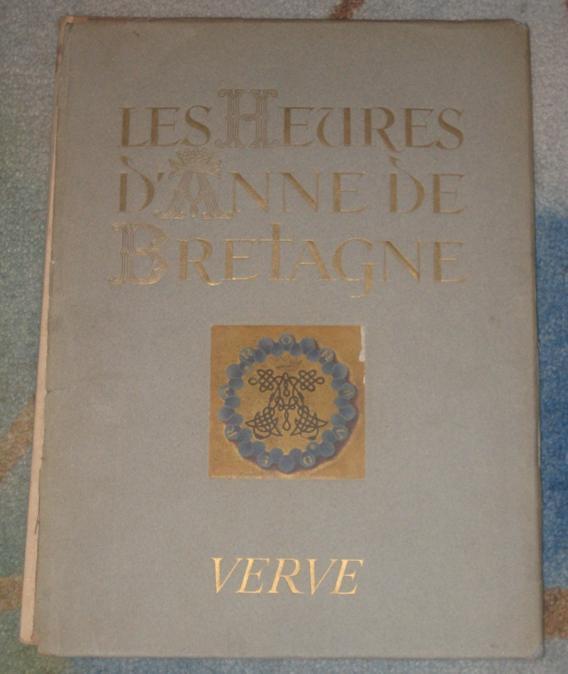 The Hours of Anne of Brittany Verve Mag. Vol. 4 #14,15 Compilations Hardcover