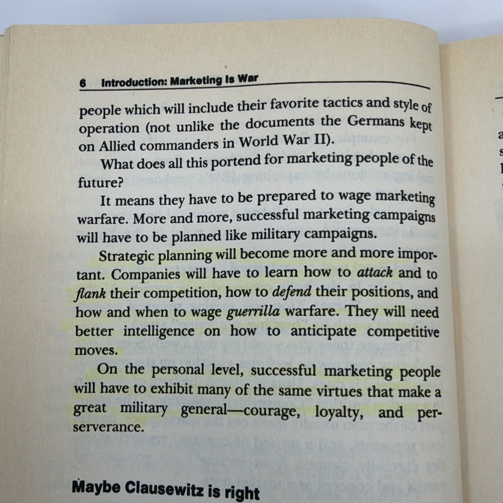Marketing Warfare By Al Ries & Jack Trout (Paperback, 1986)