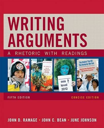 Writing Arguments, Concise Edition: A Rhetoric with Readings – ACCEPTABLE