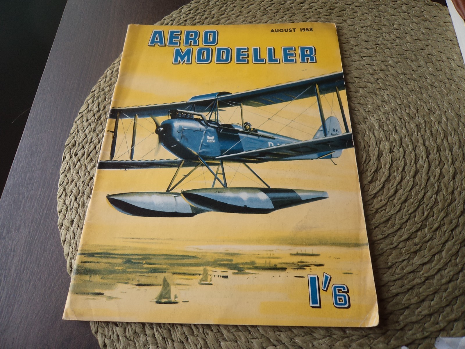 aero modeller magazine-august 1958
