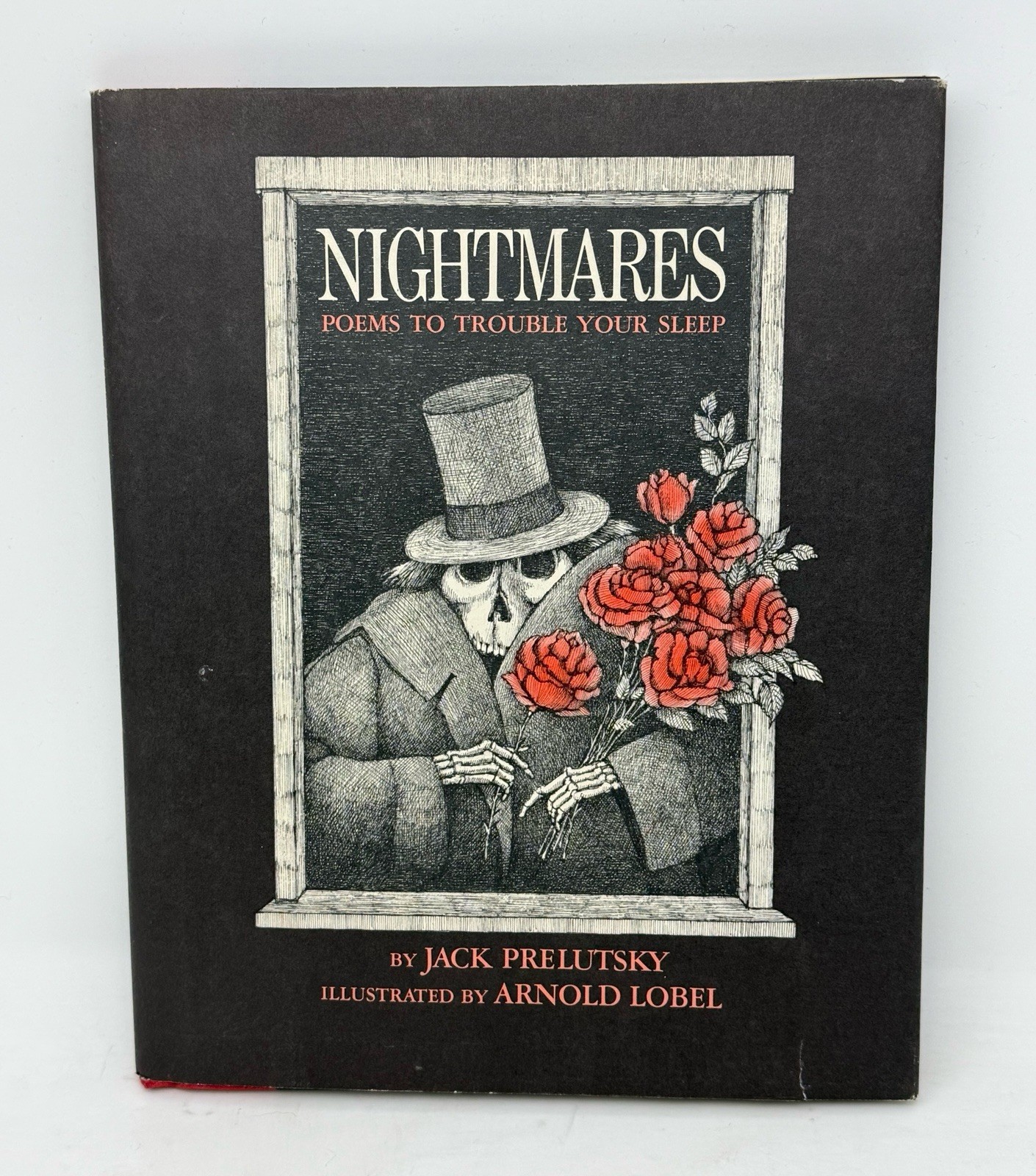 Nightmares Poems to Trouble Your Sleep Jack Prelutsky Lobel 1977 1st Ed HC DJ