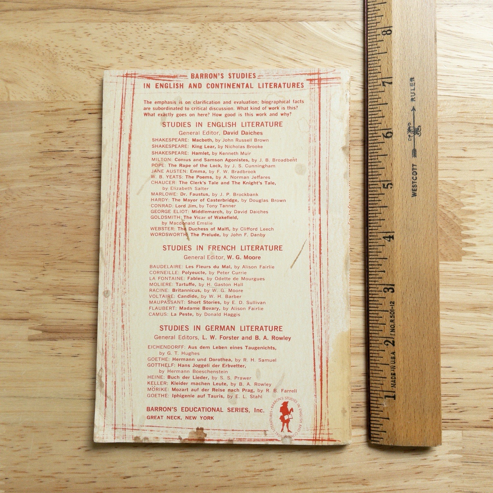 The Catcher in the Rye Barron’s Studies & The Fiction of J.D. Salinger 1964 Lot