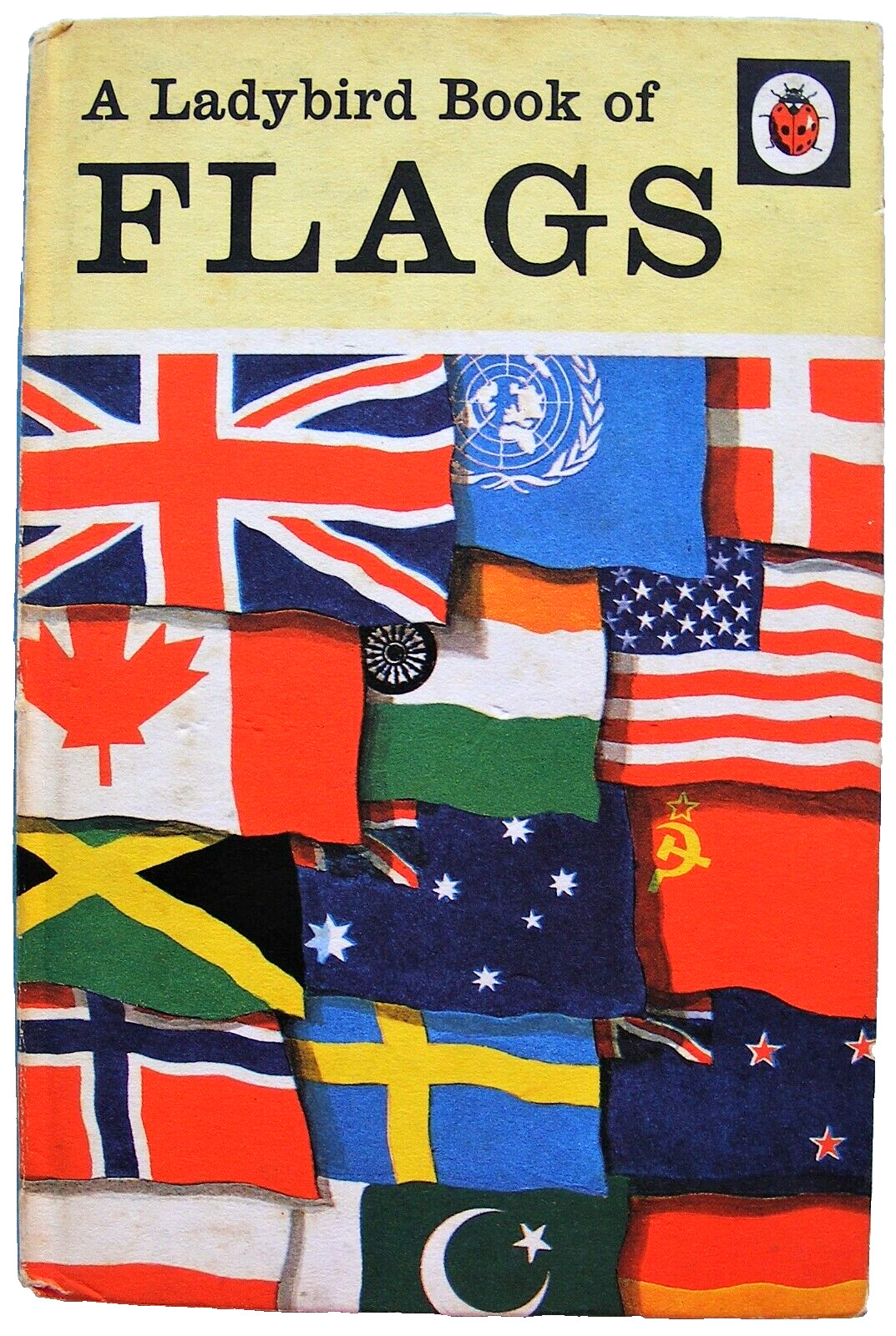 Vintage Ladybird Book – Flags – Recognition Series 584 – Good/VGC +FREE COVER+