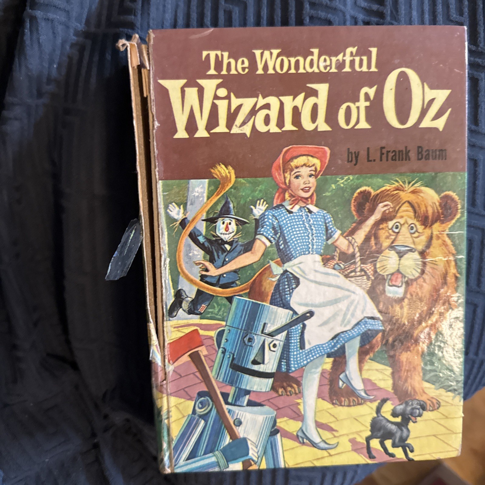 7 Whitman Books, beautiful Joe, the Wizard of Oz, five little peppers midway. Bl