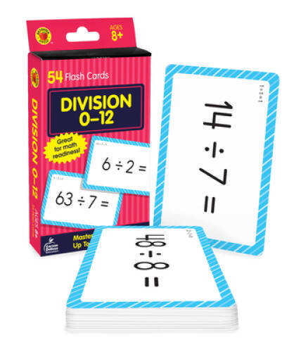Division 0 to 12 Flash Cards (Brighter Child Flash Cards) – Cards – GOOD