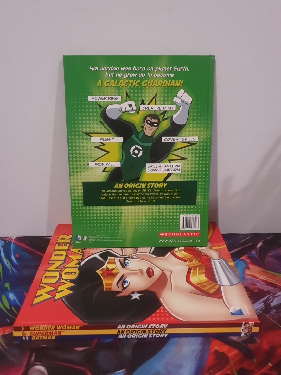 DC Comics Super Hero Collection: 4 Origin Stories Hardcover Set