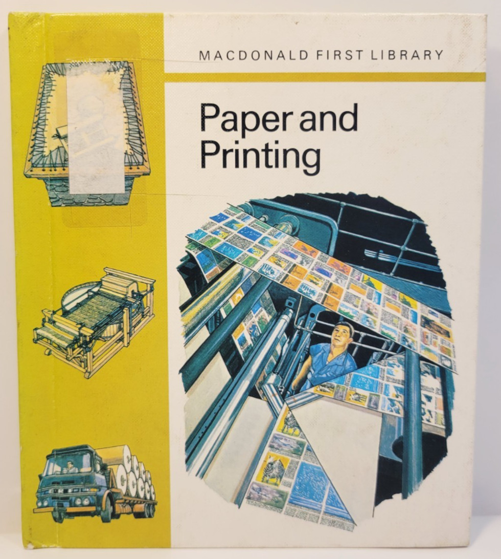 MacDonald First Library Paper and Printing – Macdonald Educational – 1975 – HC