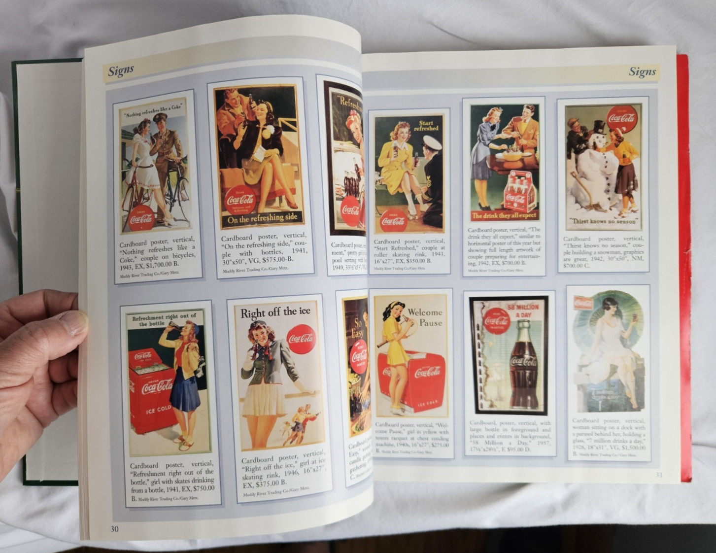 B.J. Summers’ Guide to Coca-Cola Collectibles HC Book PLUS Time Inc Supplement
